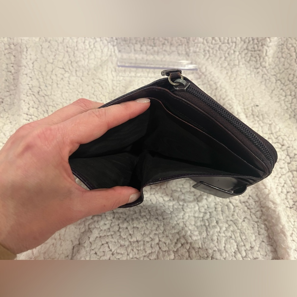 Prada Purple Leather Bifold Wallet - Picture 10 of 14